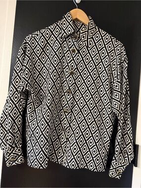 Gianni Versace vintage silk blouse from summer spring collection 1992